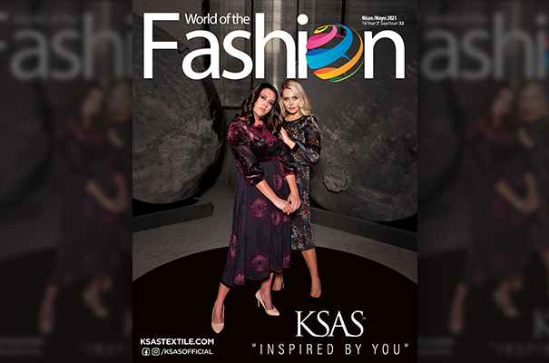 KSAS ON THE COVER OF WORLD OF THE FASHION MAGAZINE
